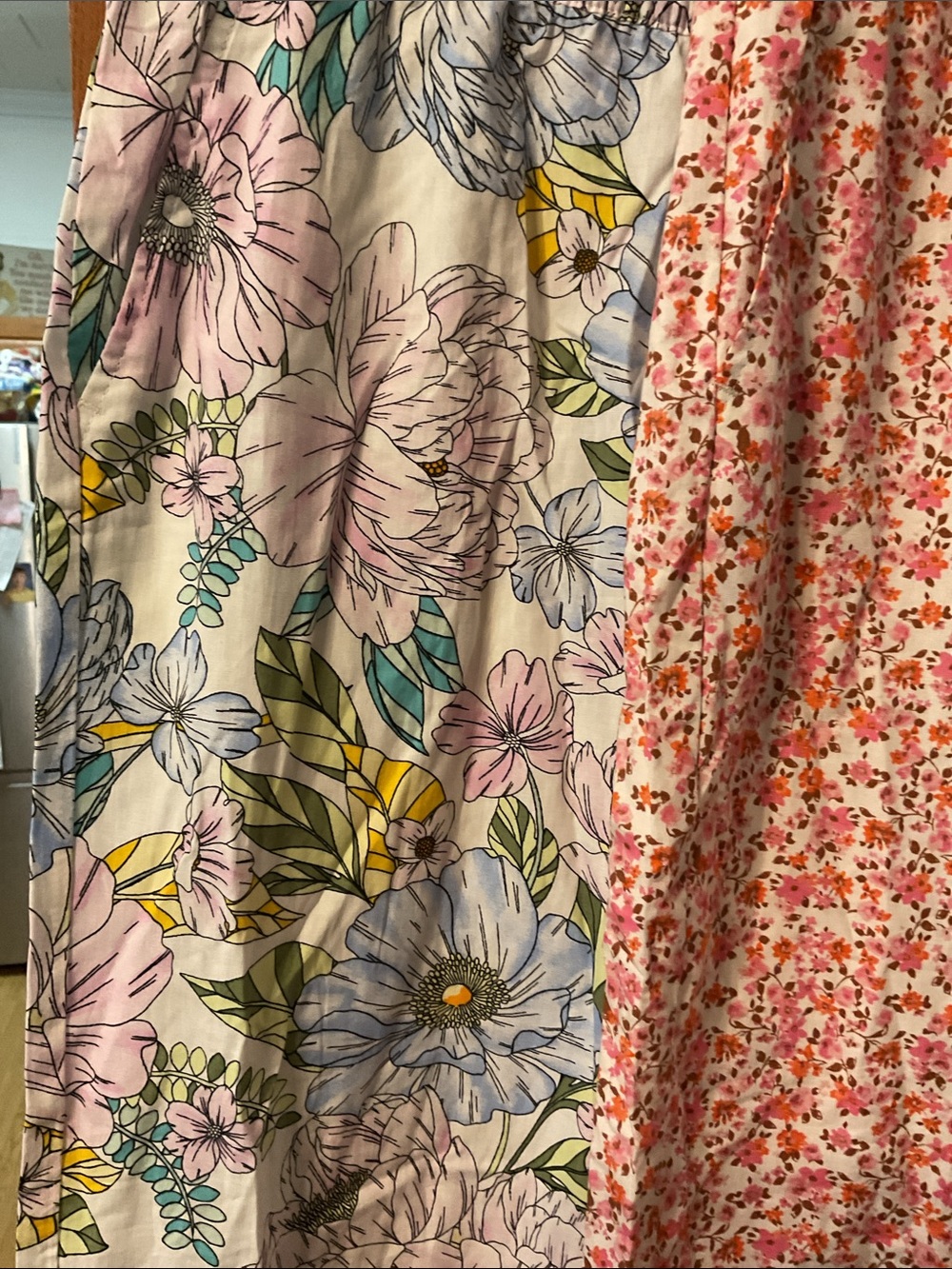 Two Floral Lounge Pants Set - Pink Floral & Multicolor Floral NWOT size small - Picture 2 of 3